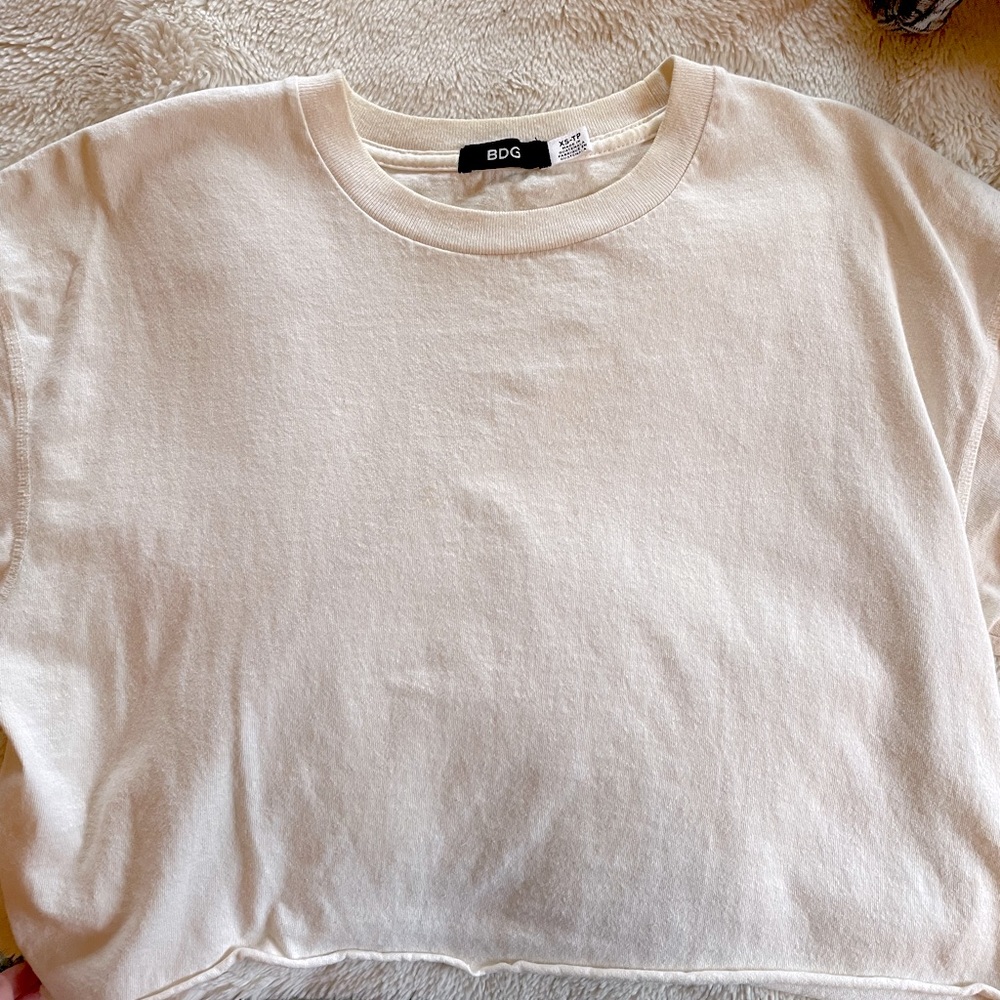 Urban Outfitters cropped white top - Picture 4 of 4